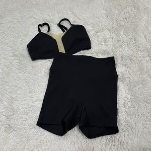 ❤️ Five The Label Mesh Detail Top & Everyday Shorts 3” Size YXL (12)